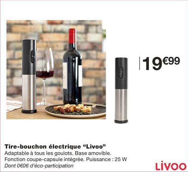 tire-bouchon électrique "livoo"