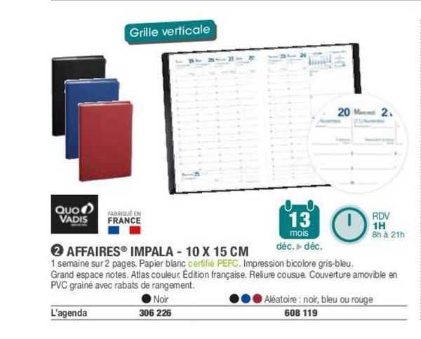 affaires impala - 10 x 15 cm quo vadis