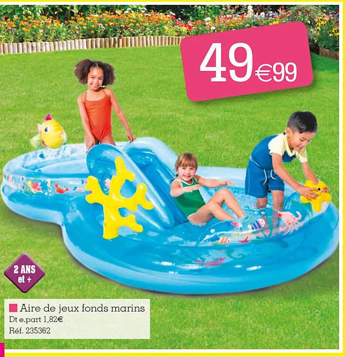 aire de jeux fonds marins