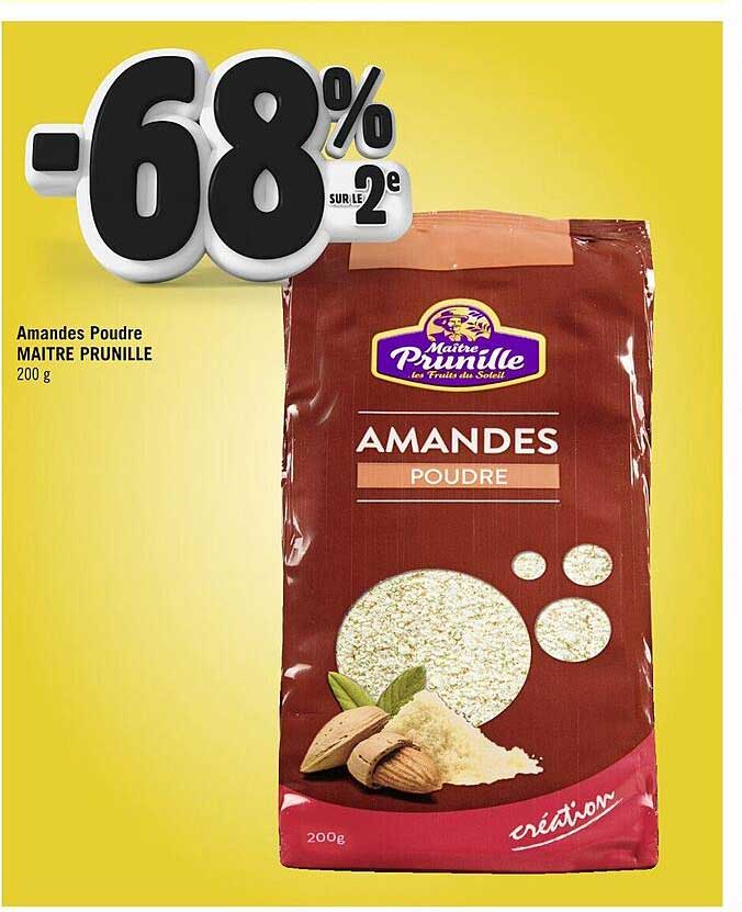 amandes poudre maître prunille