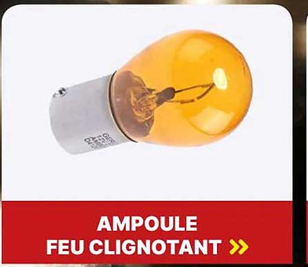 ampoule feu clignotant
