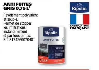 anti fuites gris 0,75 l ripolin