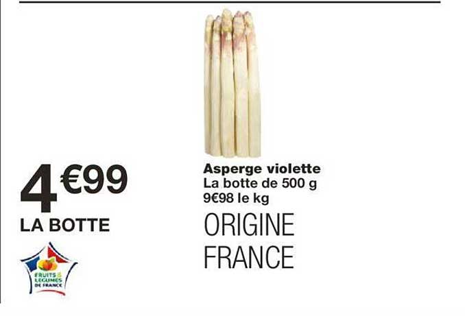 asperge violette