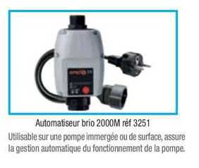 automatiseur brio 2000m