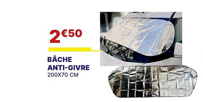 bâche anti-givre 200x70 cm