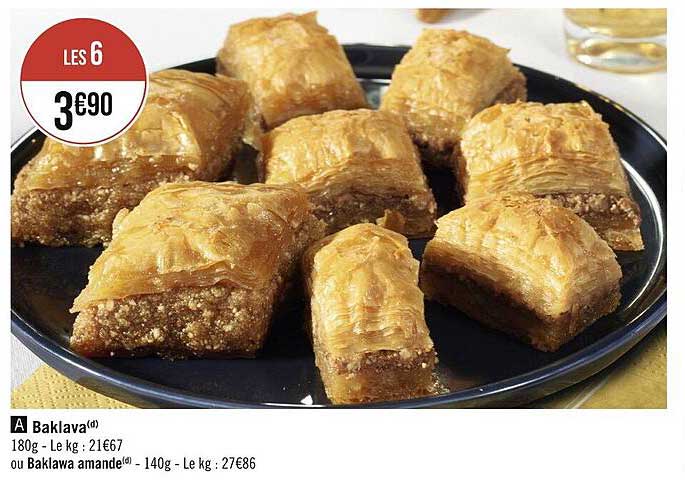 baklava ou baklava amande