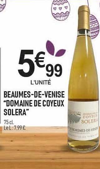 beaumes-de-venise "domaine de coyeux solera"