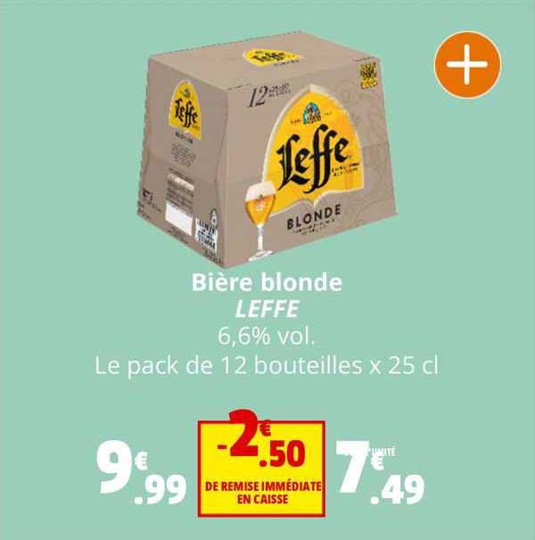 Bière Blonde Leffe