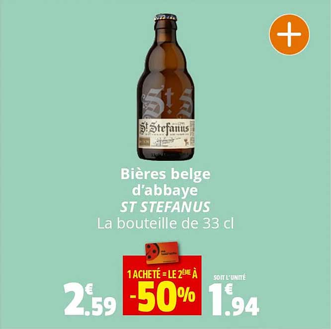 bières belge d'abbaye st stefanus