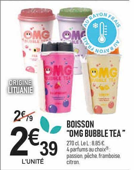 boisson "omg bubble tea"