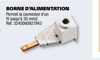 borne d'alimentation