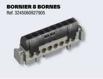 bornier 8 bornes