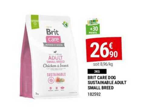 brit care dog sustainable adult small breed