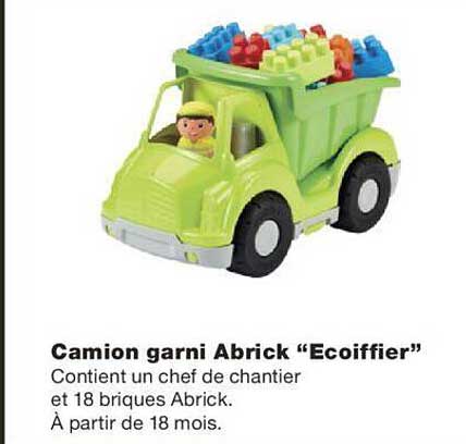 camion garni abrick "écoiffier"
