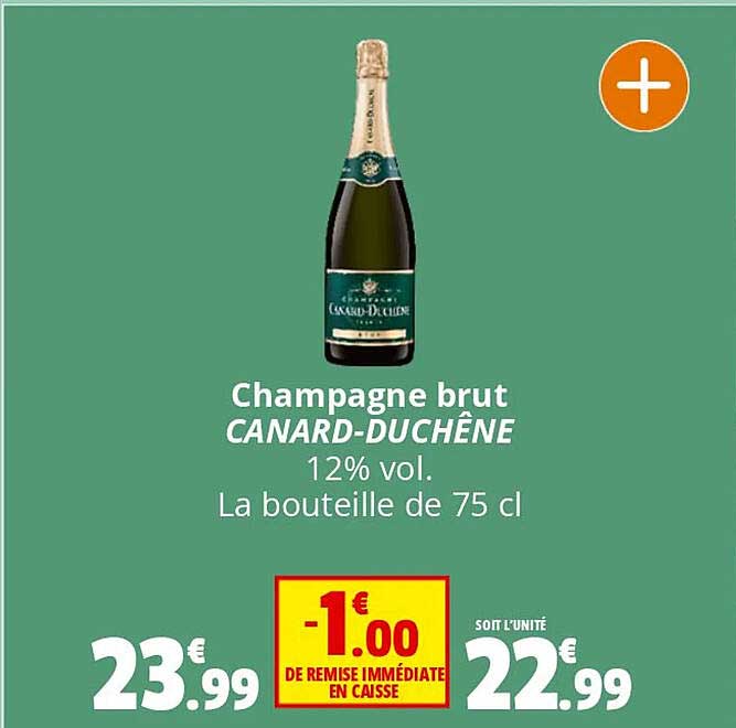 champagne brut canard-duchêne