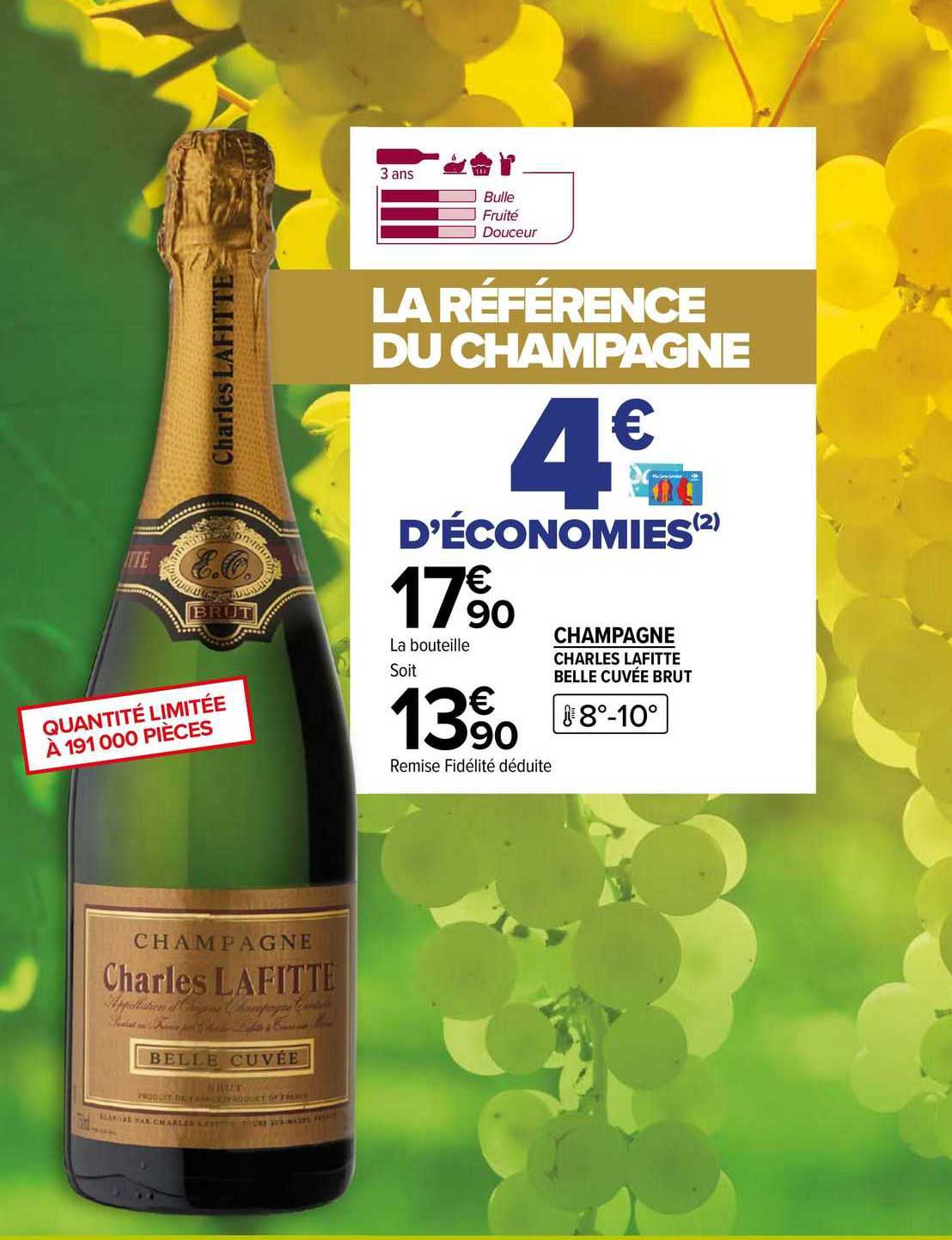 Champagne Charles Lafitte Belle Cuvée Brut