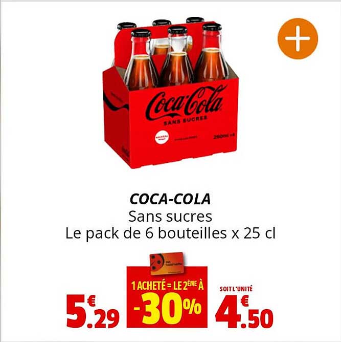 coca-cola sans sucres