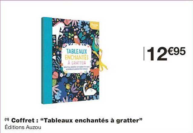 coffret : "tableaux enchantés à gratter"