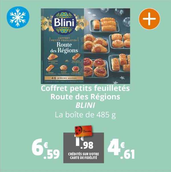 coffret petits feuilletés route des régions blini