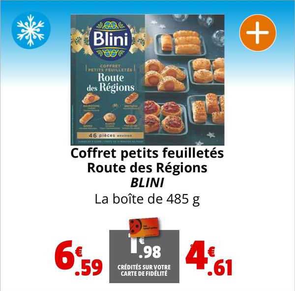 coffret petits feuilletés route des régions blini