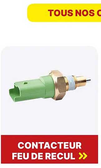 contacteur feu de recul