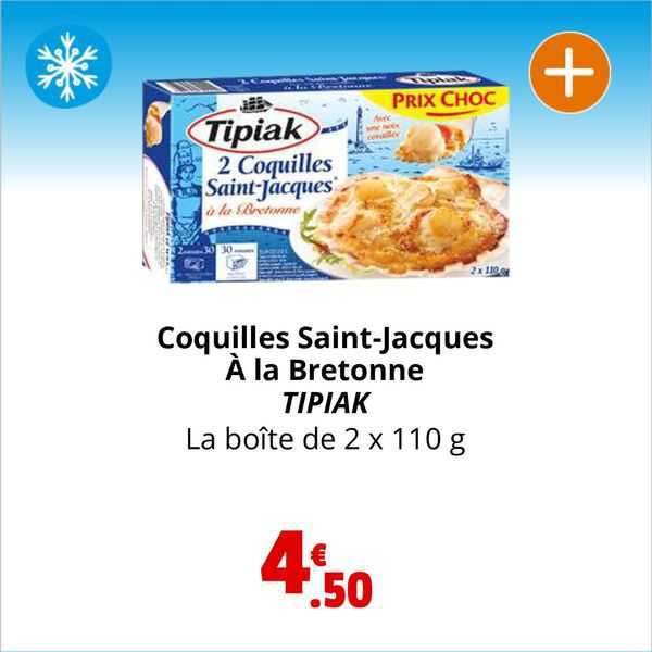 coquilles saint-jacques à la bretonne tipiak