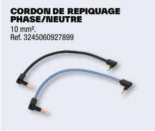 cordon de repiquage phase neutre