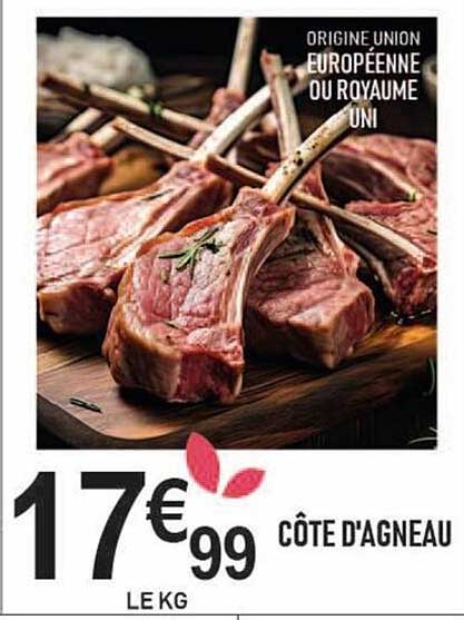 côte d'agneau