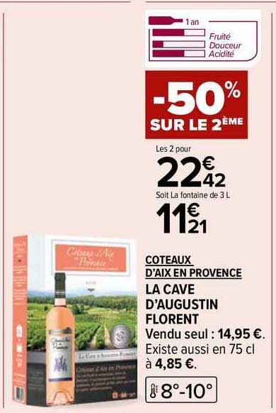 côteaux d'aix en provence la cave d'augustin florent