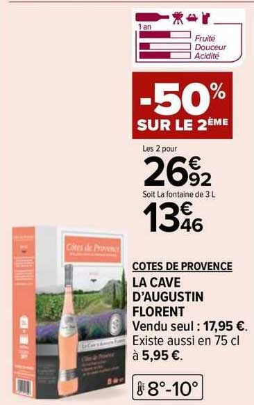 côtes de provence la cave d'augustin florent