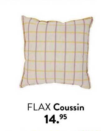 coussin flax