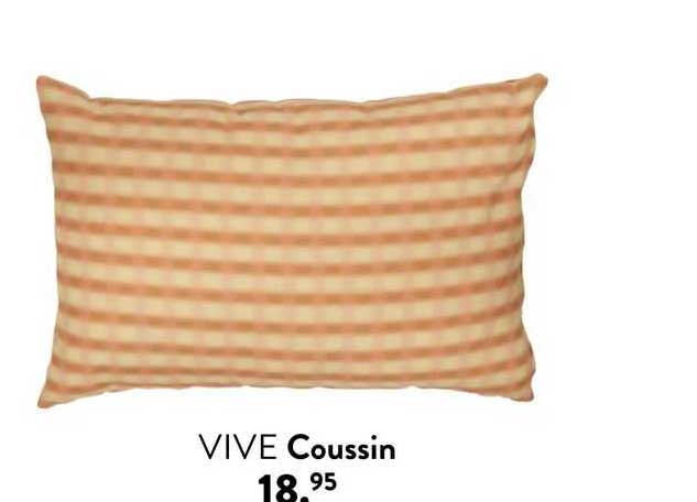 coussin vive