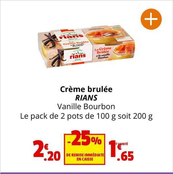 crème brulée rians