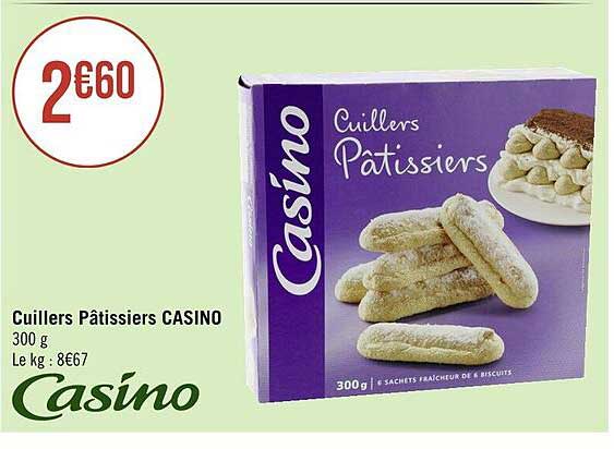 cuillers pâtissiers casino