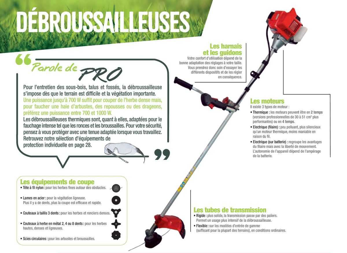 débroussailleuses