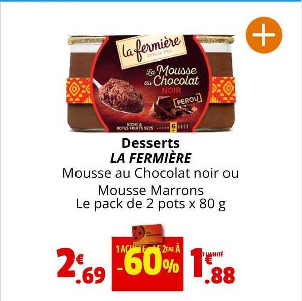 Desserts La Fermière