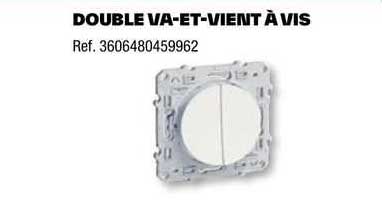 double va-et-vient à vis