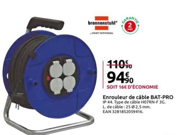 enrouleur de câble bat-pro