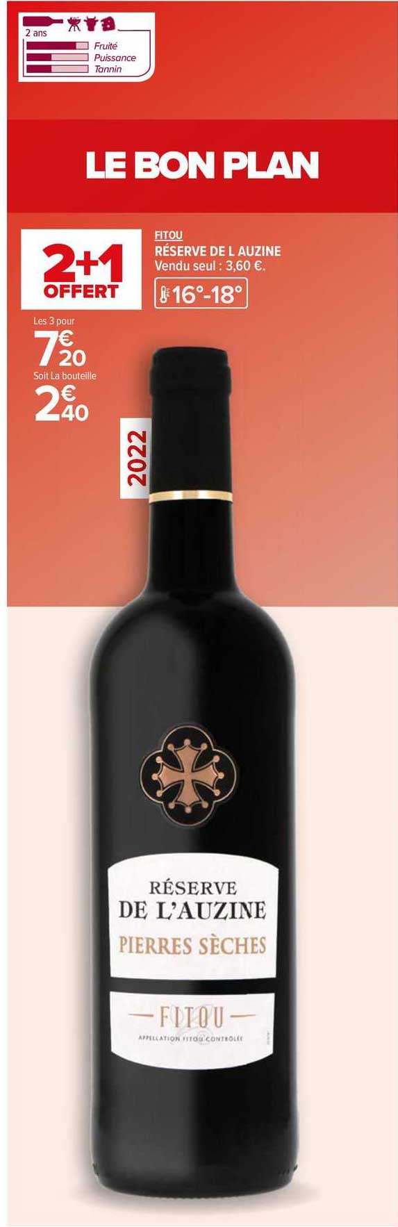 fitou réserve de l'auzine