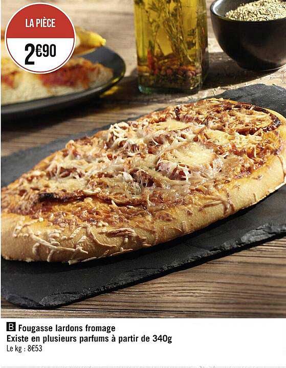Fougasse Lardons Fromage