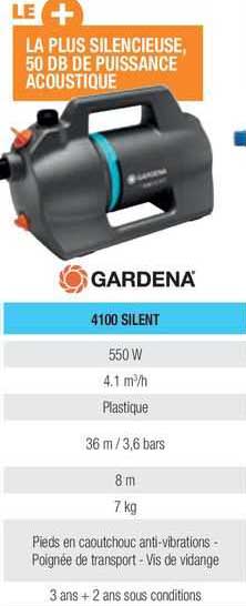 gardena 4100 silent