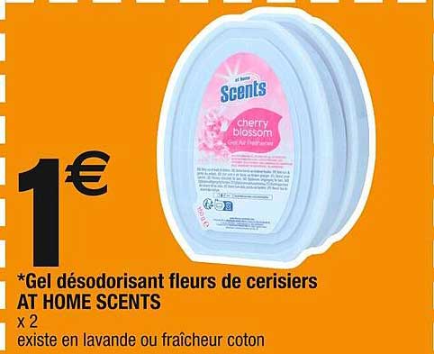 gel désodorisant fleurs de cerisiers at home scents