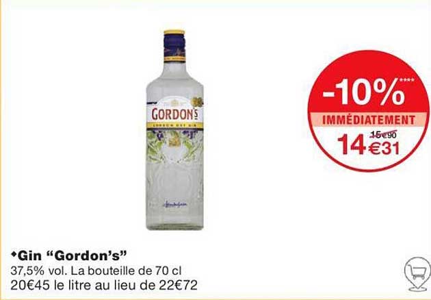 Gin "gordon's"