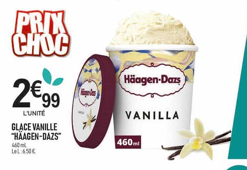 glace vanille "häagen-dazs"