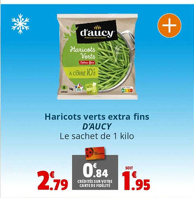 Haricots Verts Extra Fins D'aucy
