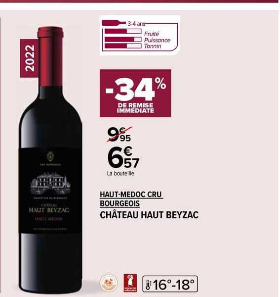 haut-médoc cru bourgeois château haut beyzac