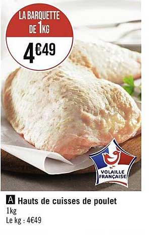 Hauts De Cuisses De Poulet