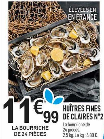 huîtres fines de claires n°2