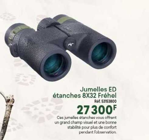 jumelles ed étanches 8 x 32 fréhel