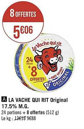 la vache qui rit original 17.5% m.g.